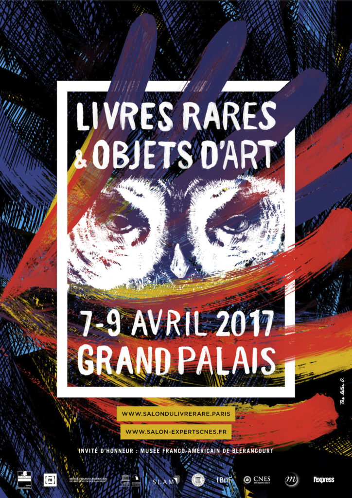 Affiche du Salon du livre Rare 2017