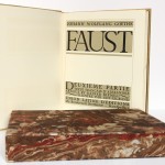 Faust. Goethe. Illustré par Edy Legrand 1942. 2 volumes. Pages intérieures 2.