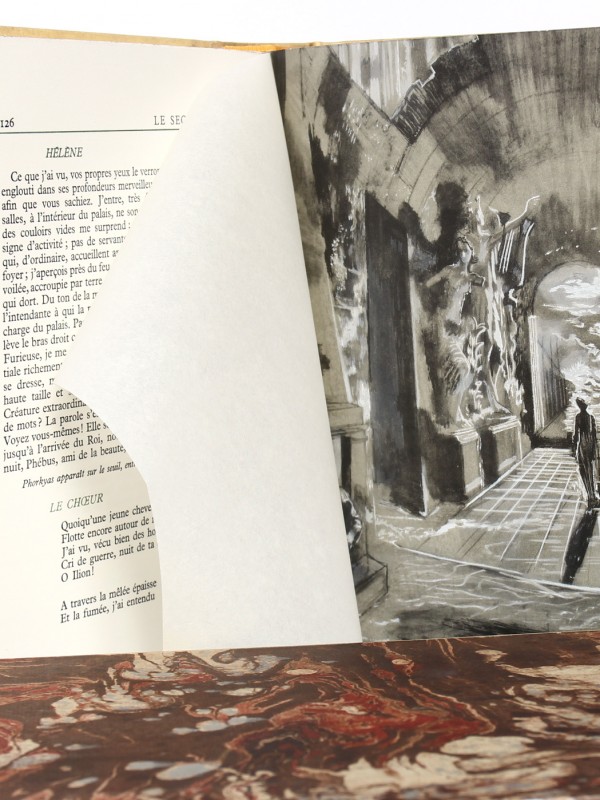 Faust. Goethe. Illustré par Edy Legrand 1942. 2 volumes. Pages intérieures 2_2.