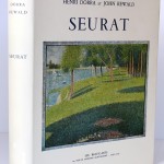 Seurat. L'Œuvre peint Biographie et catalogue critique. Dorra et Rewald. Couverture.