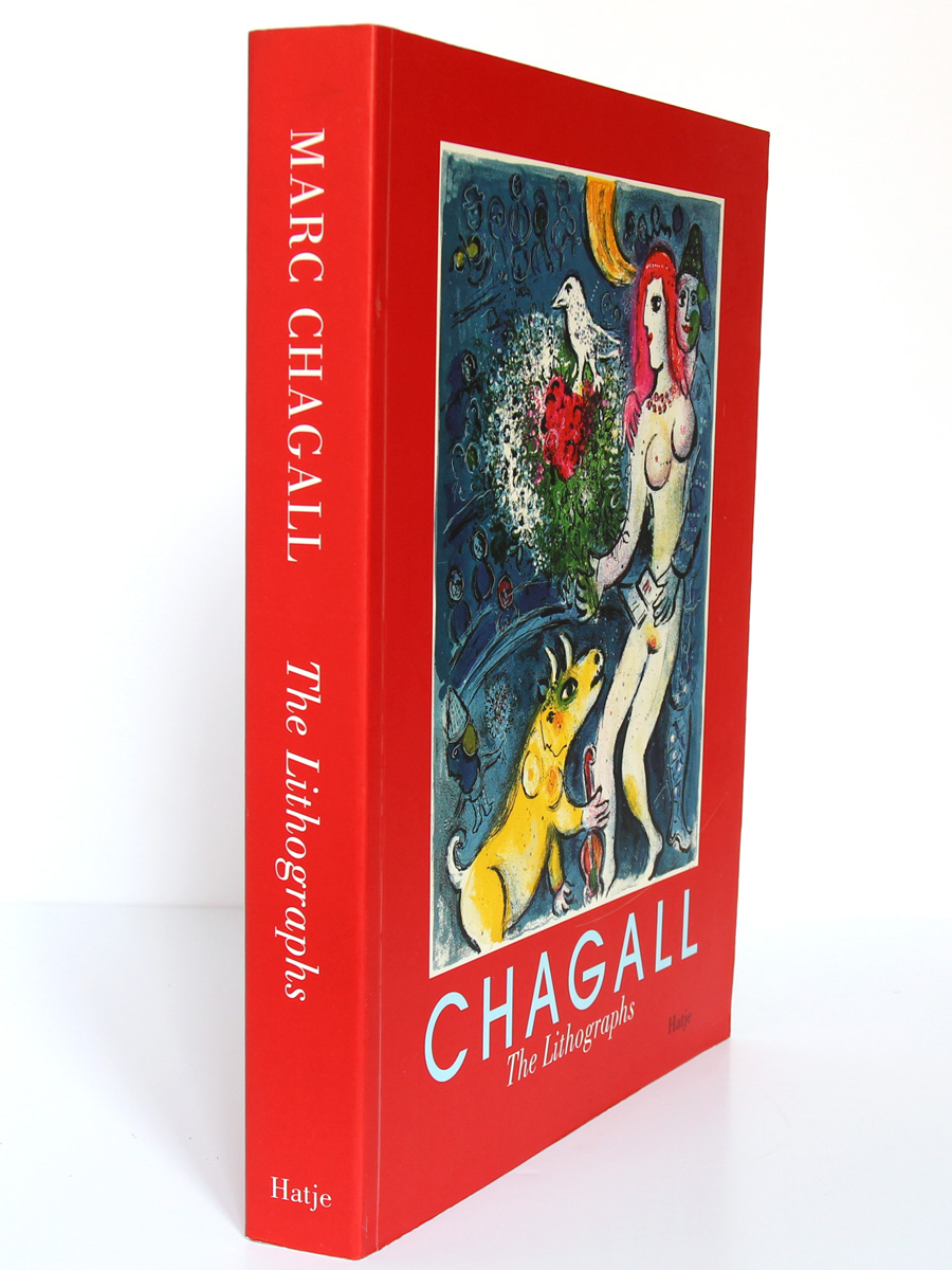 Marc Chagall. The lithographs. La collection Sorlier. 1998. Dos et couverture.