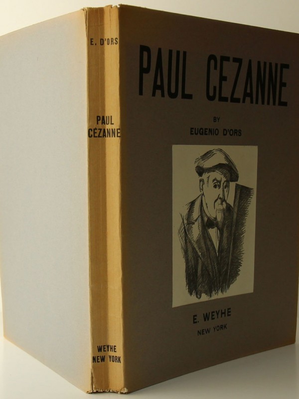 Paul Cézanne. Eugenio d'Ors. E. Weyhe. 1936. Dos et couvertures.