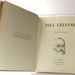 Paul Cézanne. Eugenio d'Ors. E. Weyhe. 1936. Page-titre.