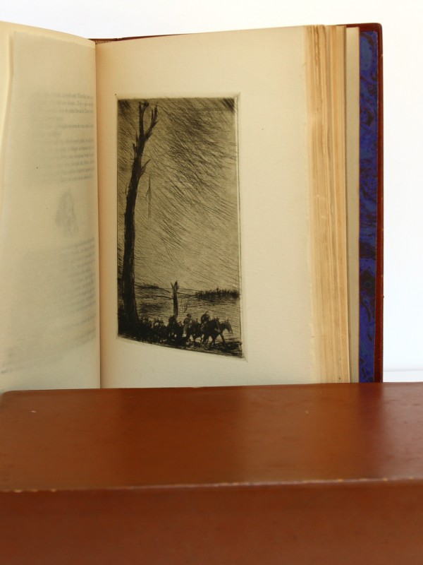 Dorgelès. Les Croix de Bois. Dessins et pointes sèches de Dunoyer de Ségonzac. Éditions de la Banderole 1921. Pages intérieures_1.