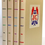 Théâtre. Jean Giraudoux. Le Club français du Livre. 1958-1959. 4 volumes. Dos et plat.