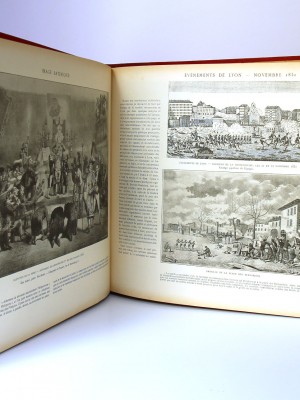 Histoire contemporaine par l'image 1789-1872. Armand Dayot. Pages intérieures.