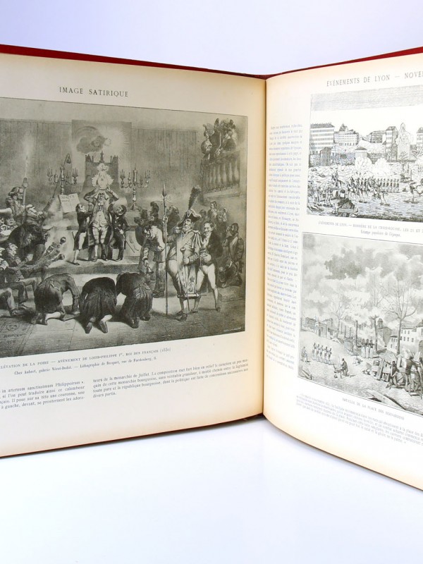 Histoire contemporaine par l'image 1789-1872. Armand Dayot. Pages intérieures 2.