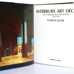 Intérieurs Art Déco. Patricia Bayer. Les éditions de l'amateur 1990. Page titre.