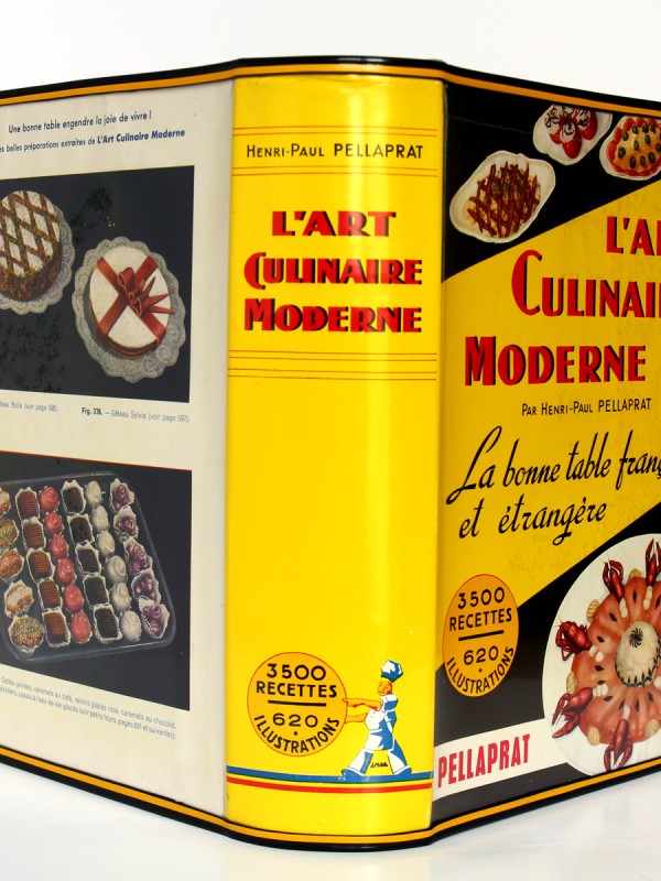 L’art culinaire moderne. Pellaprat. Kramer. 1957. Couvertures et dos.