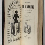 Œuvres choisies de Gavarni. Hetzel 1846. Page titre.