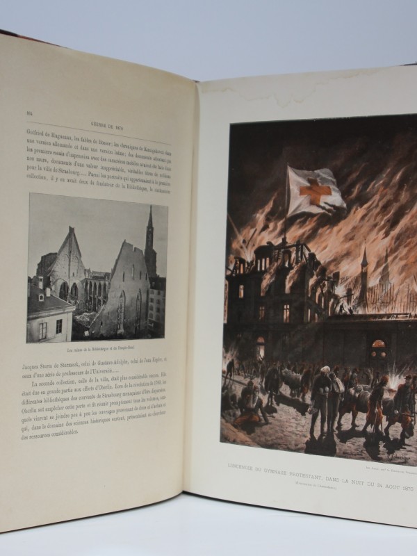 Guerre de 1870 Le Siège de Strasbourg. Gustave Fischbach. L'Imprimerie alsacienne 1897. Pages intérieures_2.