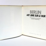 Berlin Art libre sur le mur, Hermann Waldenburg. Herscher, 1990. Page titre.