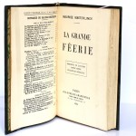 La Grande Féerie. Maurice Maeterlinck. Fasquelle 1929. Pages titres.