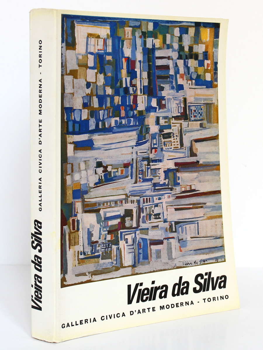 Vieira da Silva. Exposition Museo civico di Turino 1964. Couverture.