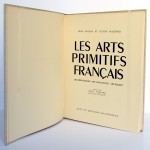 Les Arts Primitifs français, L. Gischia, L. Mazenod, J. Verrier. Arts et Métiers graphiques 1953. Page titre.