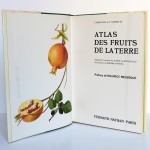 Atlas des fruits de la terre, Bianchini, Corbetta. Fernand Nathan, 1974. Page titre et frontispice.