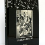 Les Artistes de ma vie, Brassaï. Denoël, 1982. Couverture.