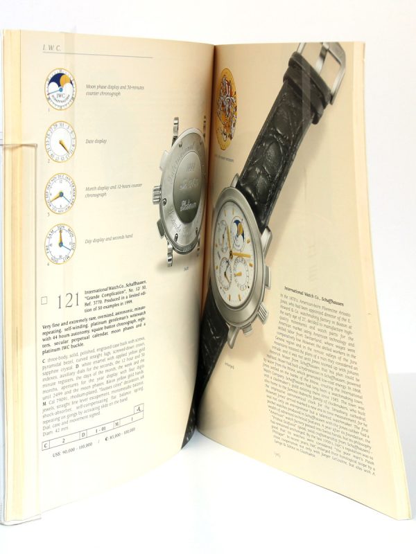 Important Collector’s Wristwatches & Pocket Watches. Wednesday, May 21, 2003 Grand Havana Room New York. Pages intérieures.
