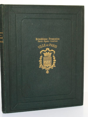 Monographie de l'École Braille à St-Mandé (Seine). Larousse 1899. Reliure.