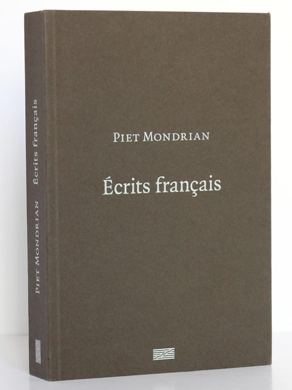 Écrits français, Piet Mondrian. Éditions du Centre Pompidou 2010. Couverture.