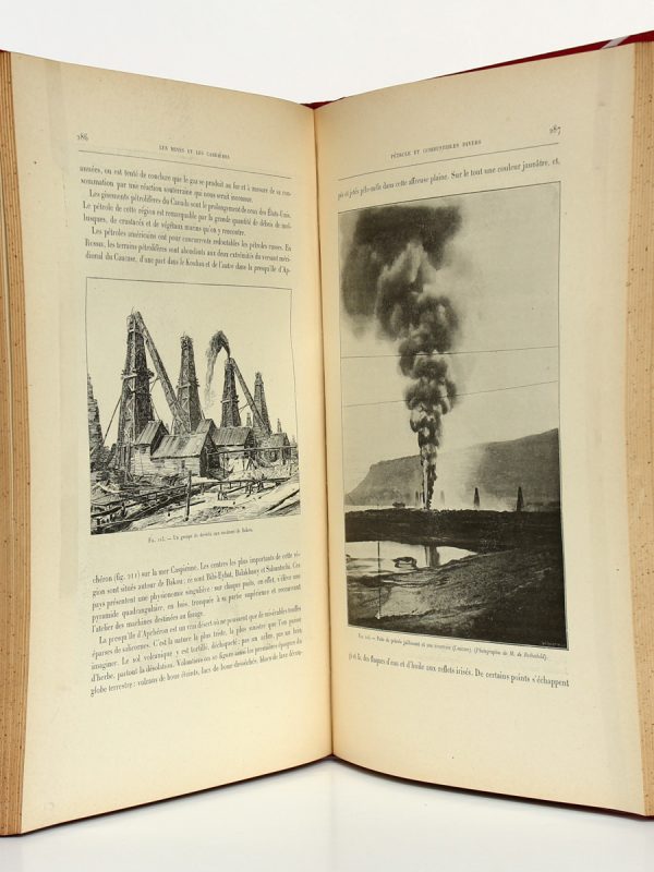 Les Entrailles de la Terre, Eugène Caustier. Vuibert & Nony Éditeurs, sans date [1910]. Pages intérieures.