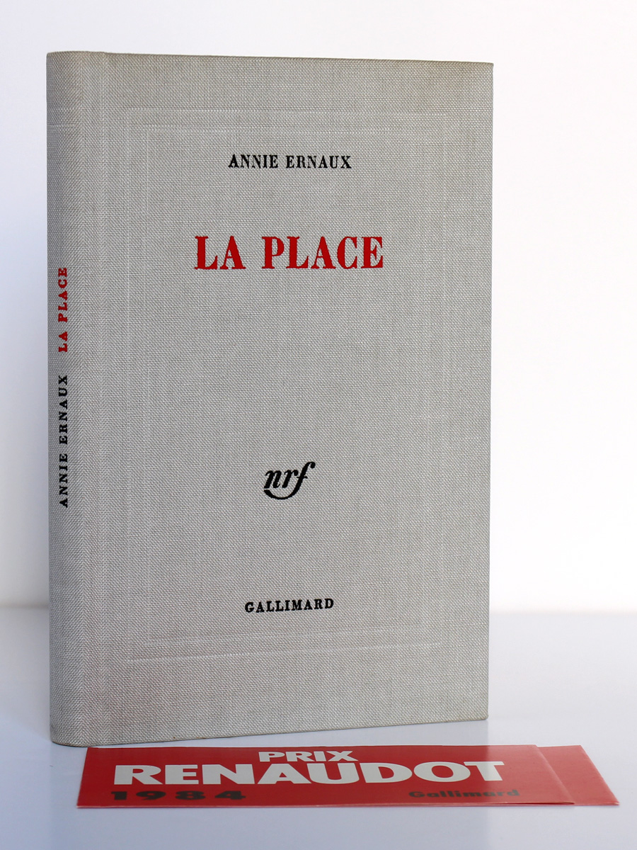 La Place, Annie Ernaux. Gallimard-nrf, 1984. Reliure.