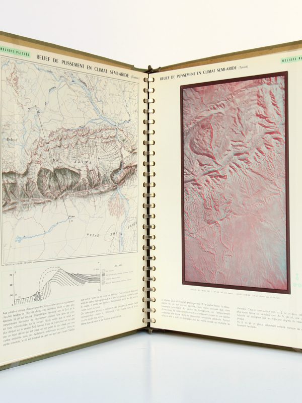 Atlas des formes du relief. Institut Géographique National 1956. Pages intérieures 1.
