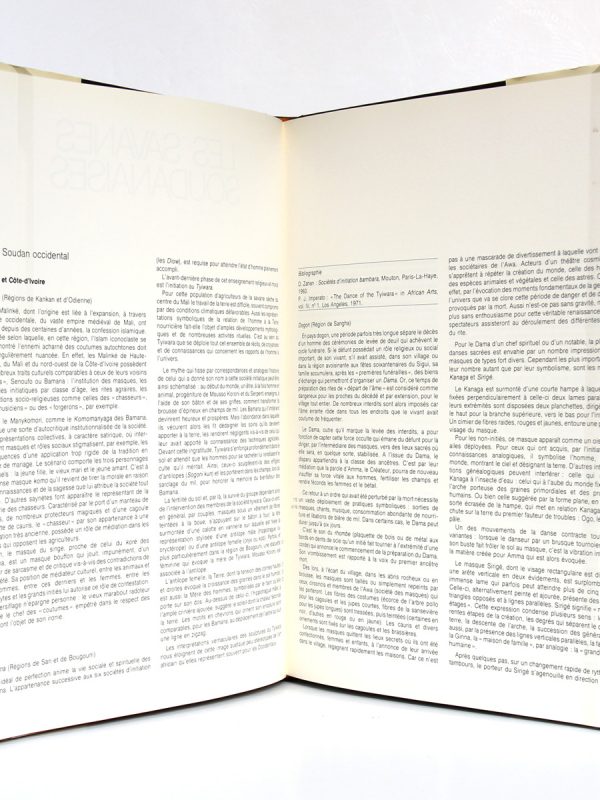 Danses d'Afrique Michel Huet. Chêne 1978. Pages intérieures 2.