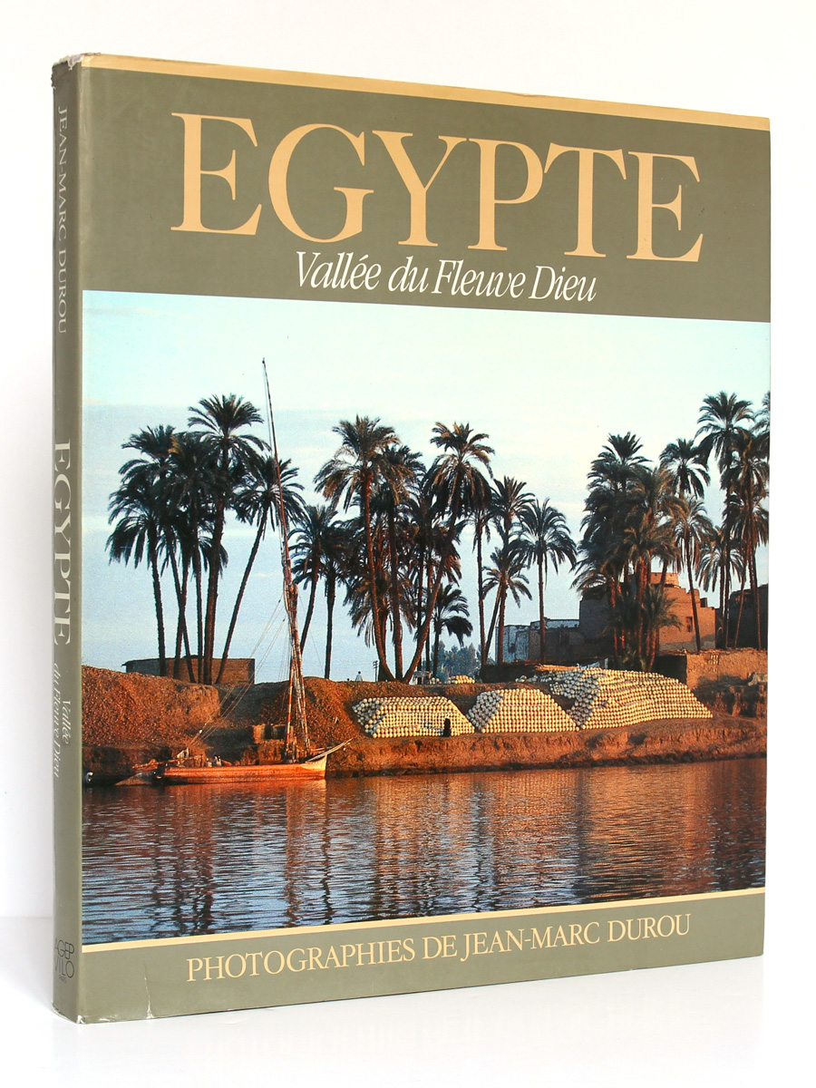 Égypte Vallée du Fleuve Dieu Cérès Wissa Wassef Photographies de Jean-Marc DUROU. AGEP 1987. Couverture.
