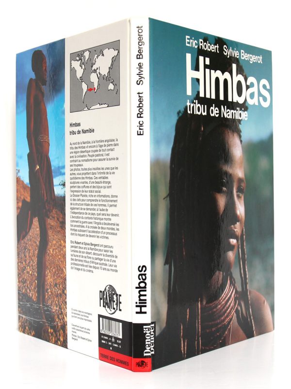 Himbas Tribu de Namibie Sylvie BERGEROT, Éric ROBERT. Denoël 1989. Reliure : plats et dos.
