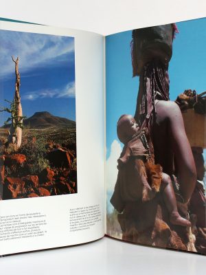 Himbas Tribu de Namibie Sylvie BERGEROT, Éric ROBERT. Denoël 1989. Pages intérieures 1.