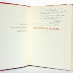 Histoire et géographie gourmandes de Paris. René Héron de Villefosse. Éditions de Paris 1956. Envoi.