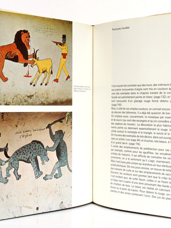 Maisons africaines René GARDI. Elsevier Sequoia 1974. Pages intérieures 2.