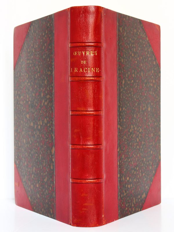 Œuvres de Racine. Laplace, Sanchez et Cie Éditeurs 1882. Reliure : dos et plats.