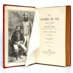 Aux Sources du Nil Journal de voyage du Capitaine John Hanning Speke. Librairie de L. Hachette et Cie 1865. Frontispice et page titre.