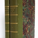 Traité de géologie, A. de Lapparent. 3e édition. Librairie F. Savy, 1893. Reliures.