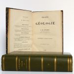 Traité de géologie, A. de Lapparent. 3e édition. Librairie F. Savy, 1893. Page titre volume 1.