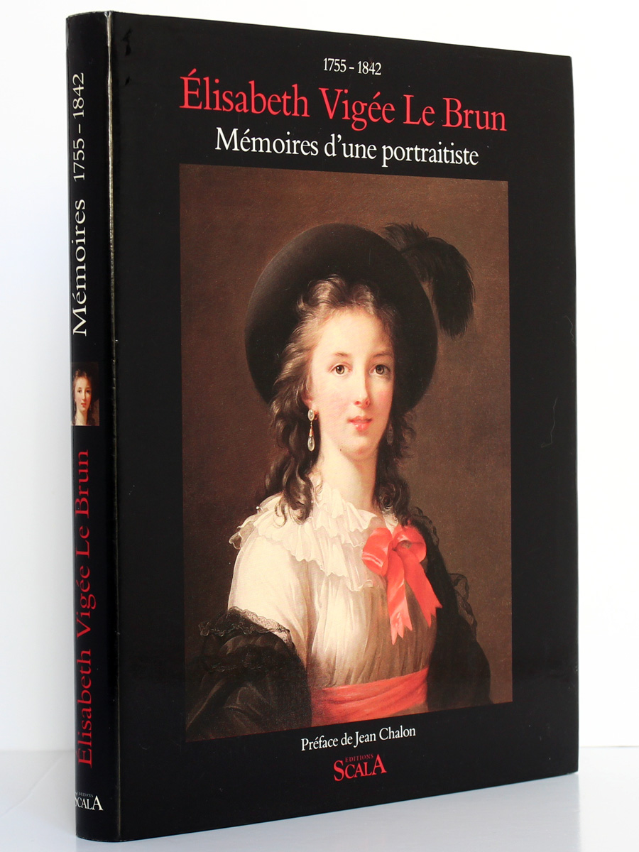 Mémoires d'une portraitiste 1755-1842. Élisabeth Vigée-Lebrun. Scala 1989. Couverture.