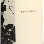 Zao Wou-ki Catalogue. Préface par Jacques CHESSEX. Galerie Jan Krugier 1990. Couverture.