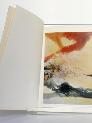 Zao Wou-ki Catalogue. Préface par Jacques CHESSEX. Galerie Jan Krugier 1990. Pages intérieures.