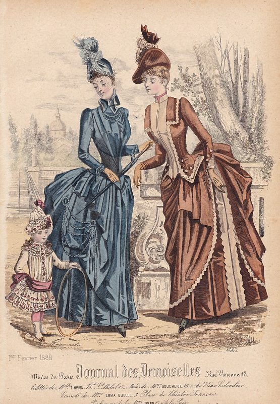 Journal des Demoiselles 1er février 1888. 4662.