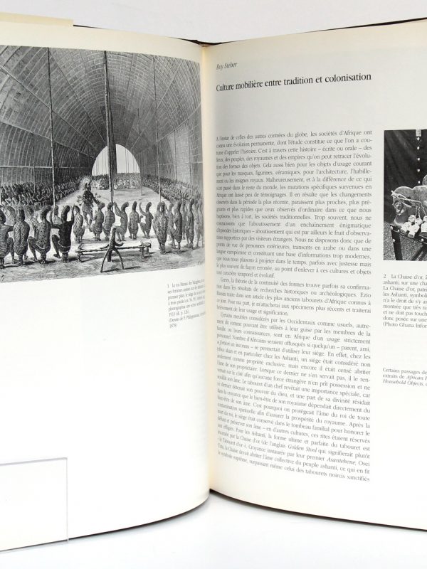 Sièges africains, sous la direction de Sandro BOCOLA. Réunion des Musées Nationaux, 1994. Pages intérieures 2.