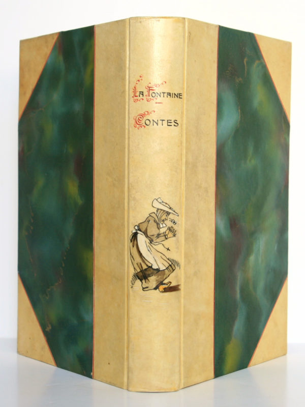 Contes de La Fontaine. Garnier Frères, 1931. Reliure : dos et plats.