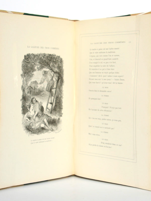 Contes de La Fontaine. Garnier Frères, 1931. Pages intérieures.