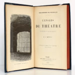 L'envers du théâtre Machines et décorations, M. J. Moynet. Hachette 1873. Frontispice et page titre.