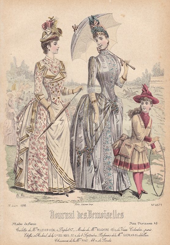 Journal des Demoiselles 1er juin 1888. 4679.