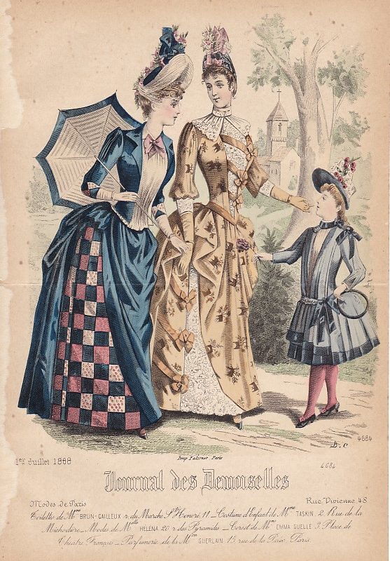 Journal des Demoiselles 1er juillet 1888. 4684.