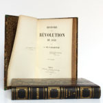Histoire de la Révolution de 1848, Alphonse de Lamartine. Perrotin, 1849. 2 volumes. Page titre 1.