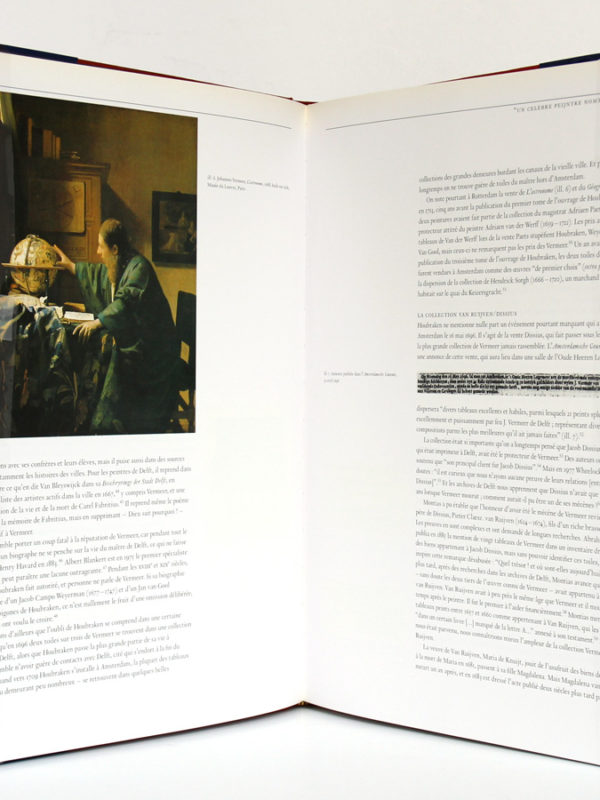 Johannes Vermeer, sous la direction de Arthur K. WHEELOCK Jr. Expositions La Haye et Washington 1995 et 1996. Pages intérieures 1.
