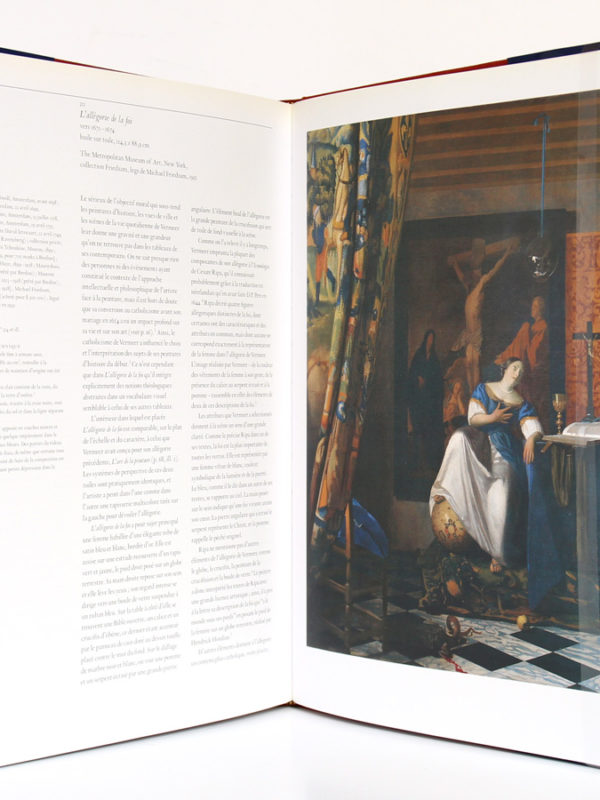 Johannes Vermeer, sous la direction de Arthur K. WHEELOCK Jr. Expositions La Haye et Washington 1995 et 1996. Pages intérieures 2.